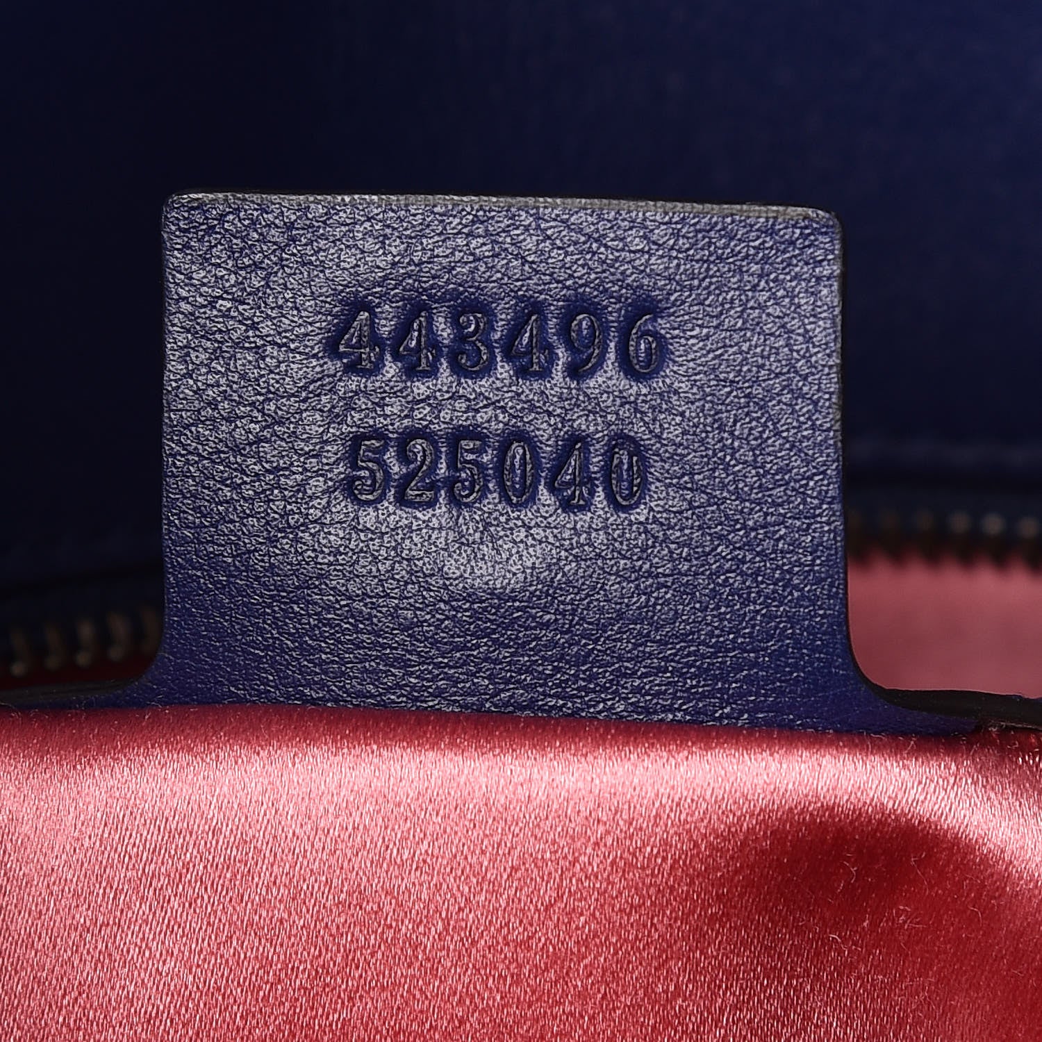 Gucci Velvet Matelasse Medium GG Marmont Shoulder Bag Cobalt Blue 8 of 15