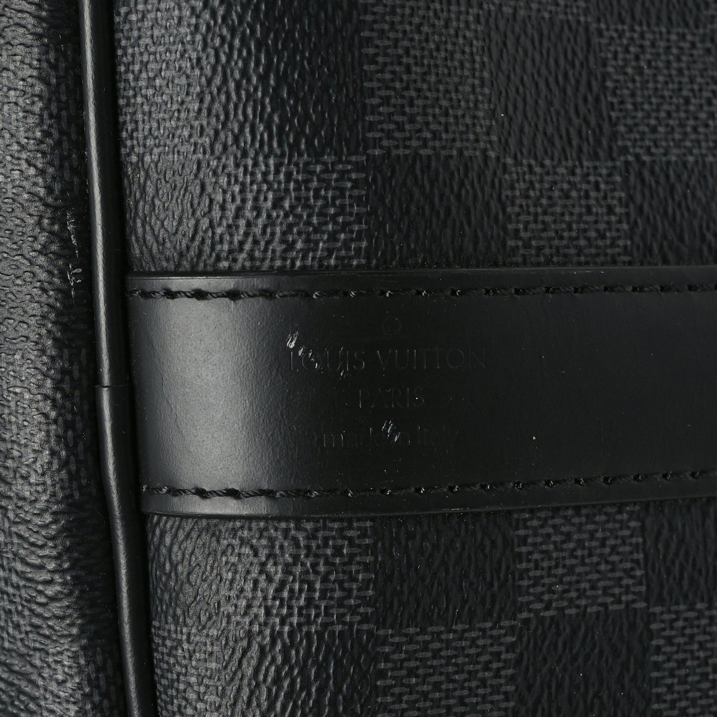 Damier Graphite Keepall Bandouliere 55