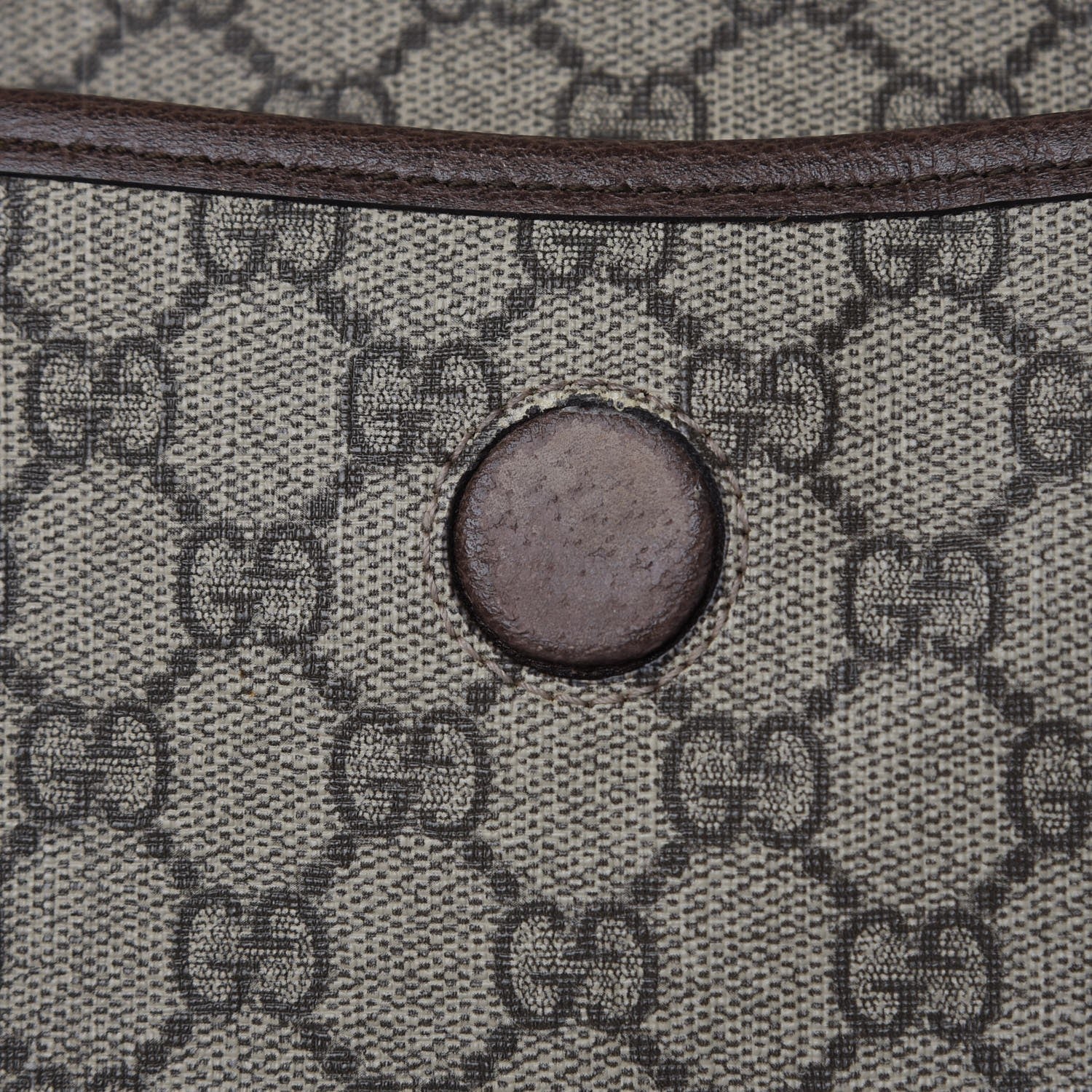 Gucci GG Supreme Monogram Neo Vintage Web Belt Bag Brown 11 of 11