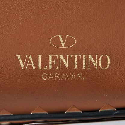 Valentino Garavani Vitello Large Rockstud Crossbody Tote Light Cuir 9 of 13