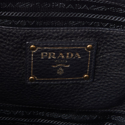 Prada Vitello Daino Tote Black 8 of 8
