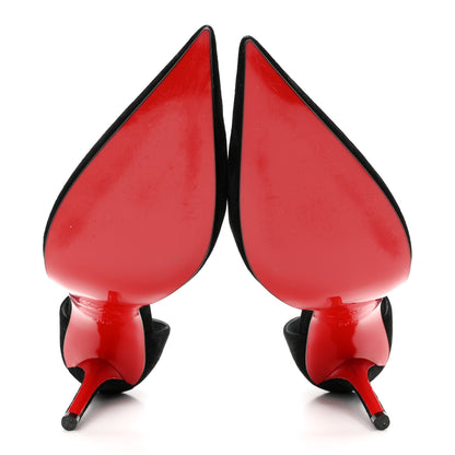 Christian Louboutin Veau Velours Miss Ziggyta 100 Pumps 36.5 Black 6 of 10