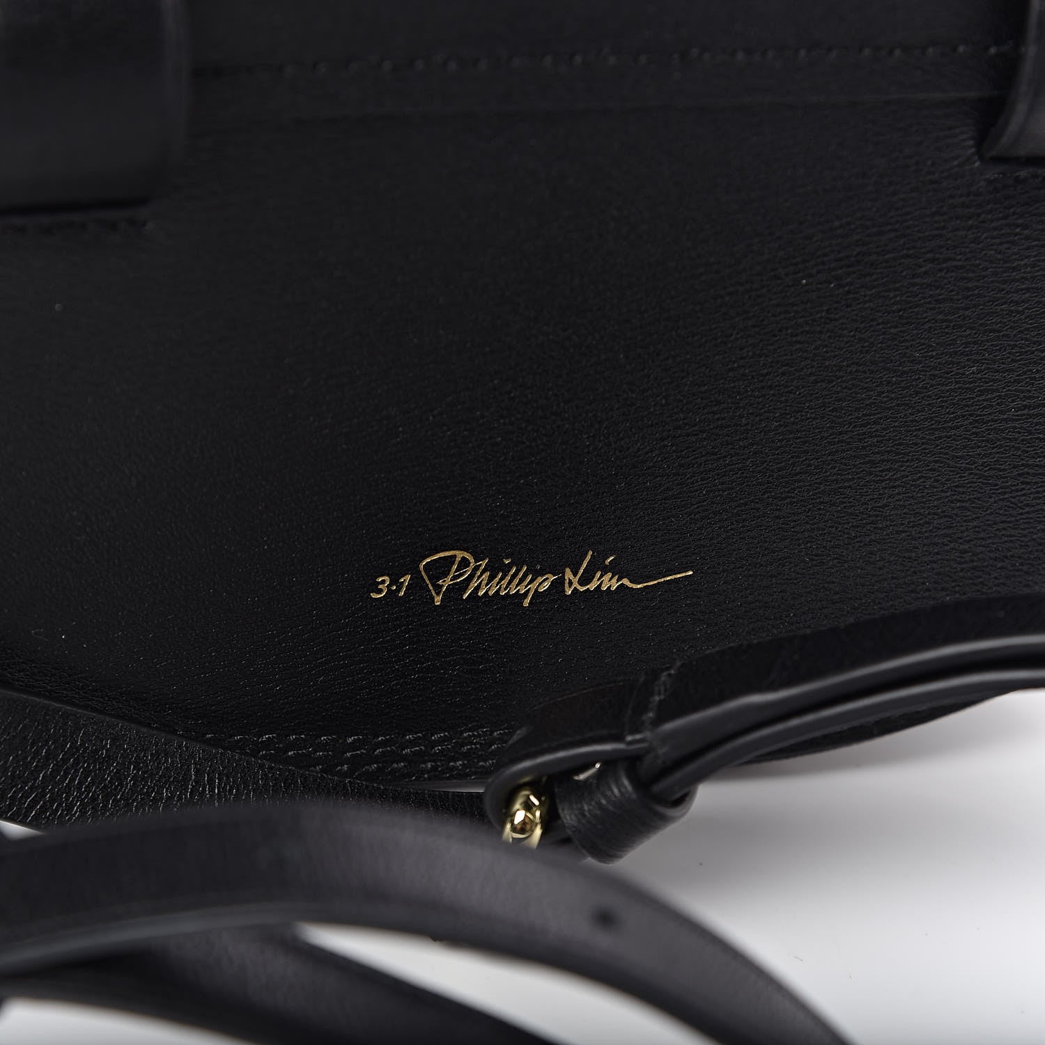 3.1 Phillip Lim 3.1 Calfskin Mini Pashli Saddle Belt Bag Black 8 of 9
