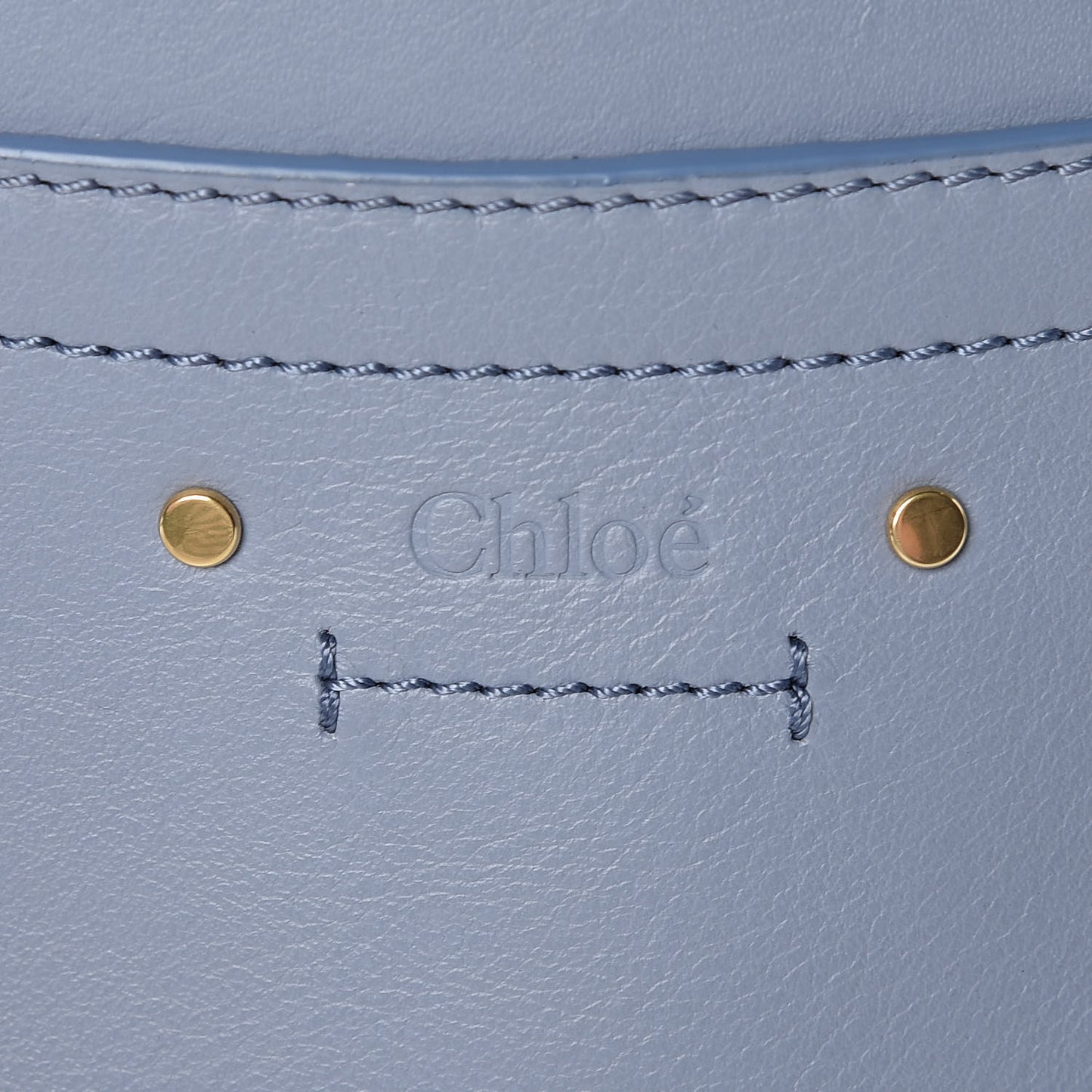 Calfskin Suede Mini Roy Bag Washed Blue