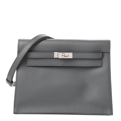 Hermes Evercolor Kelly Danse II Belt Bag Vert Amande 1 of 11