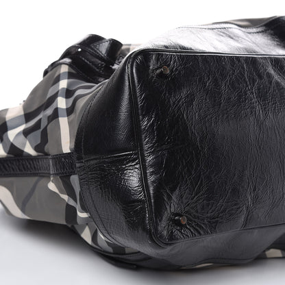 Burberry Nylon Beat Check Lowry Black 7 of 25