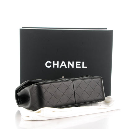 Chanel Lambskin Quilted Jumbo Double Flap So Black 4 of 8