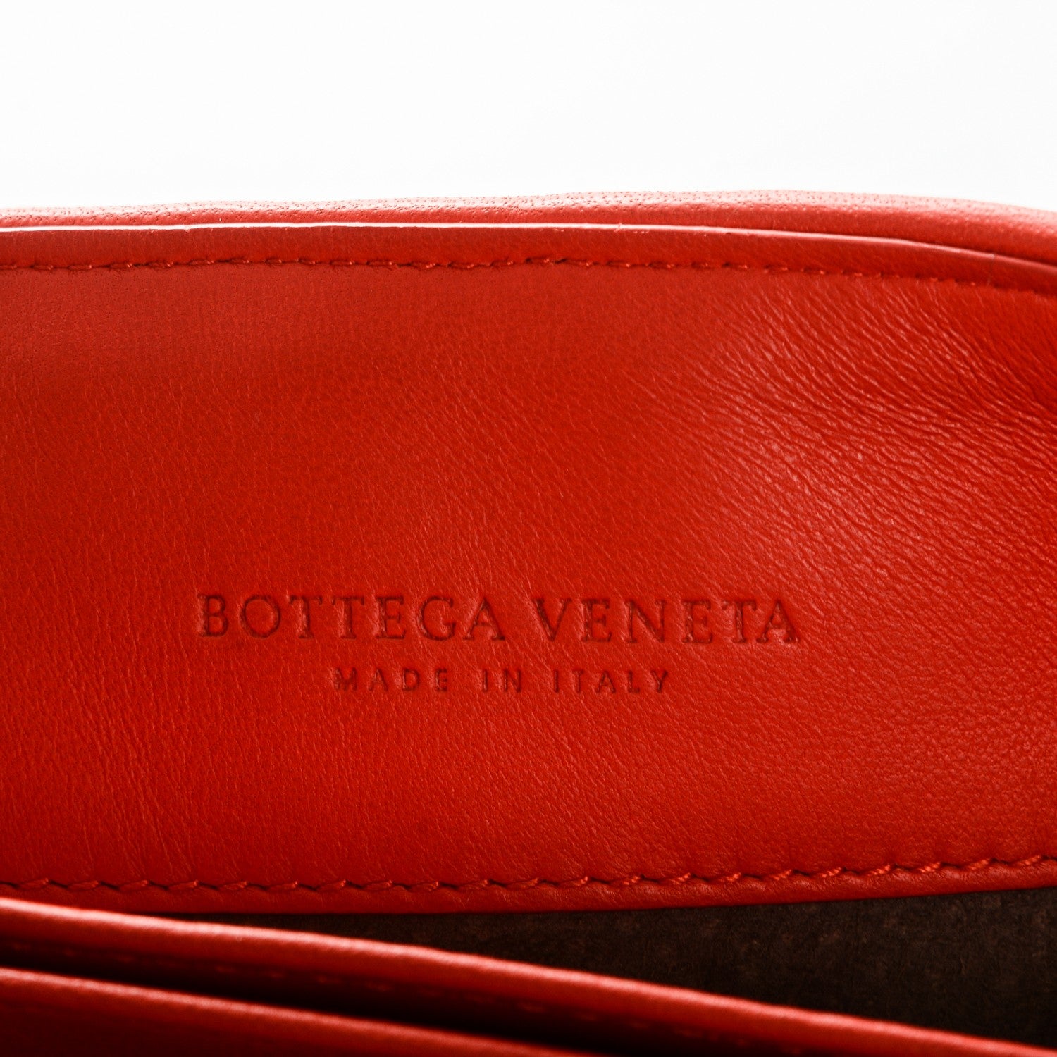 Bottega Veneta Nappa Intrecciato Baby Olimpia Shoulder Bag Vesuvio 7 of 8