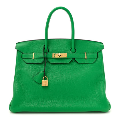 Hermes Togo Birkin 35 Bambou 1 of 14