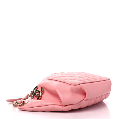 Chanel Lambskin Quilted Waist Belt Bag Pink 4 of 10