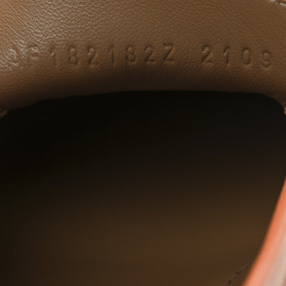 Hermes Goatskin Womens Paris Loafers 36 Marron Glaise 8 of 11