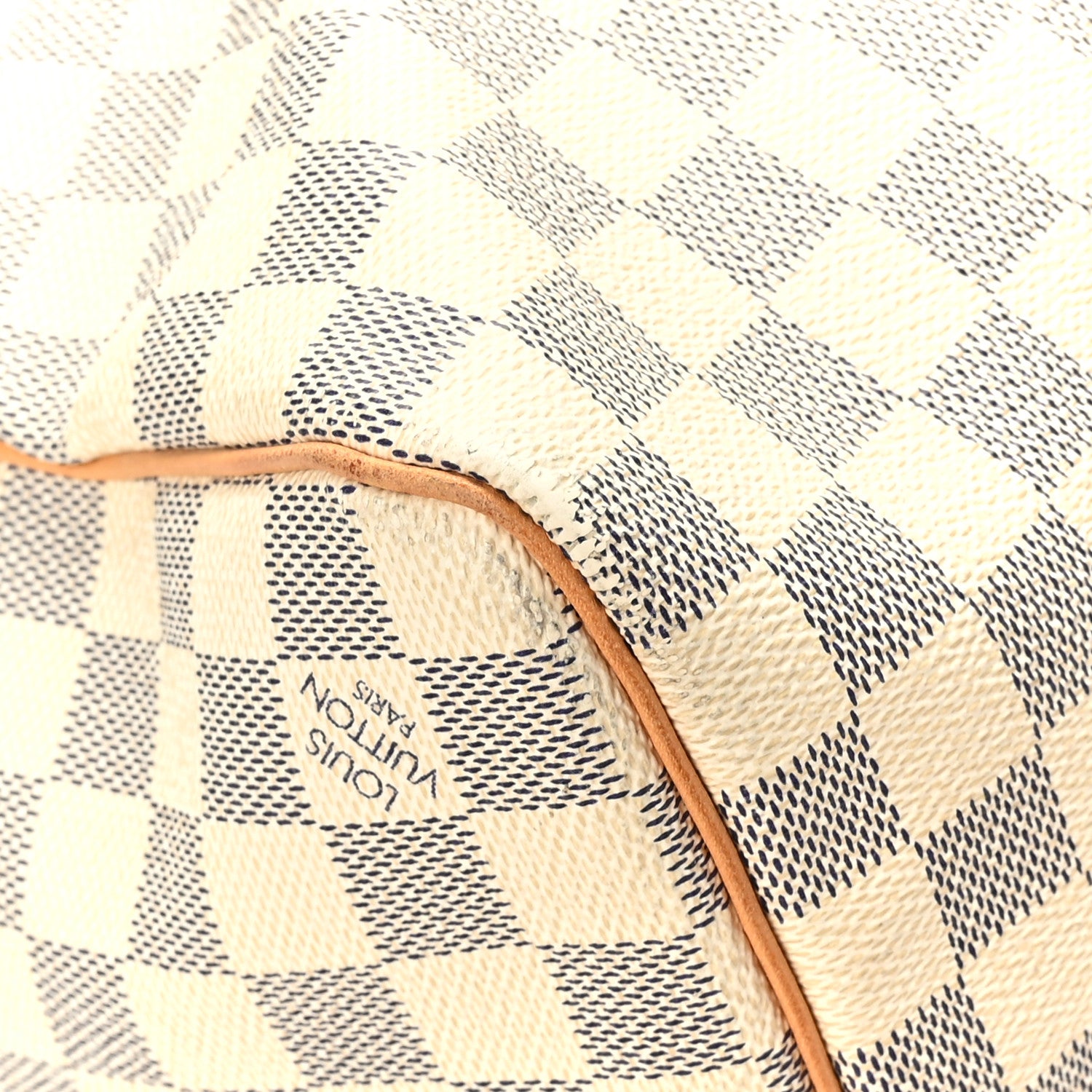 Louis Vuitton Damier Azur Keepall 50 7 of 10