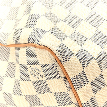 Louis Vuitton Damier Azur Keepall 50 7 of 10