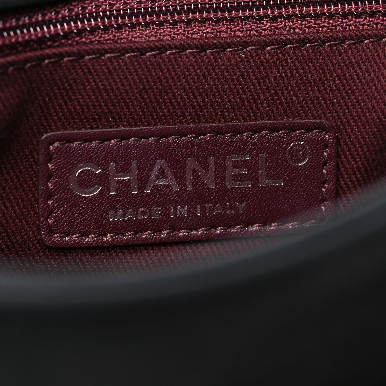 Chanel Calfskin Diamond Embossed New Chic Flap Black 6 of 11