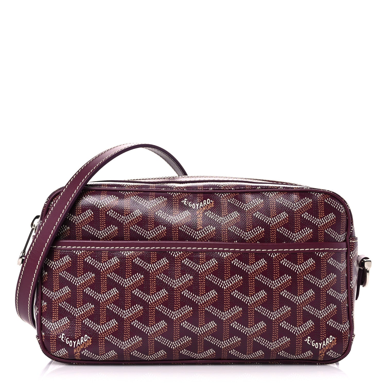 Goyard Goyardine Sac Cap Vert Burgundy 1 of 8