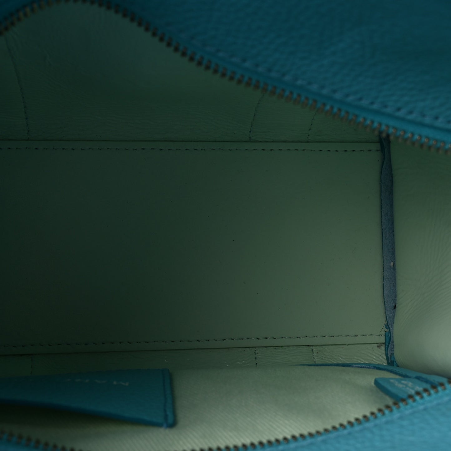 Grained Calfskin Small The Tote Bag Pool