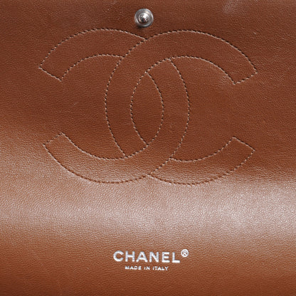 Chanel Lambskin Maxi Double Flap Brown 6 of 8