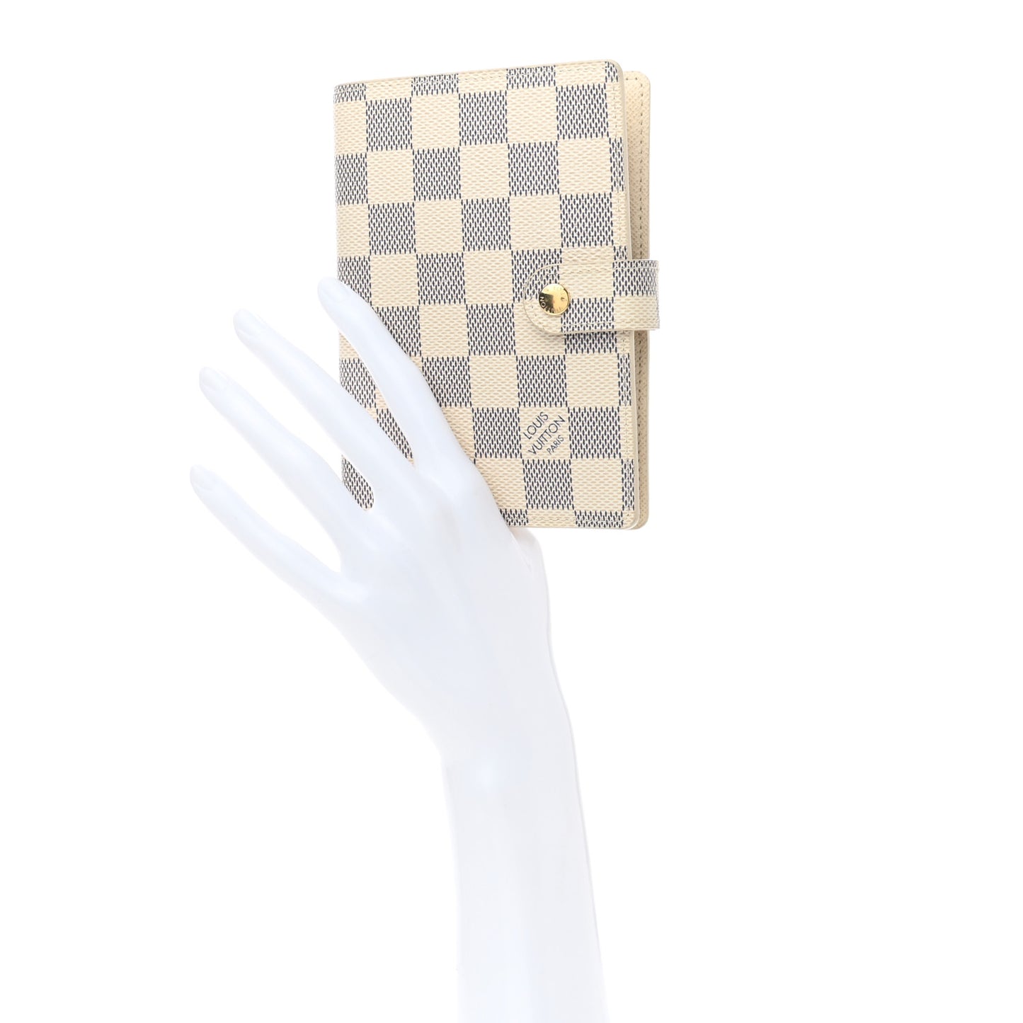 Damier Azur Small Ring Agenda Cover