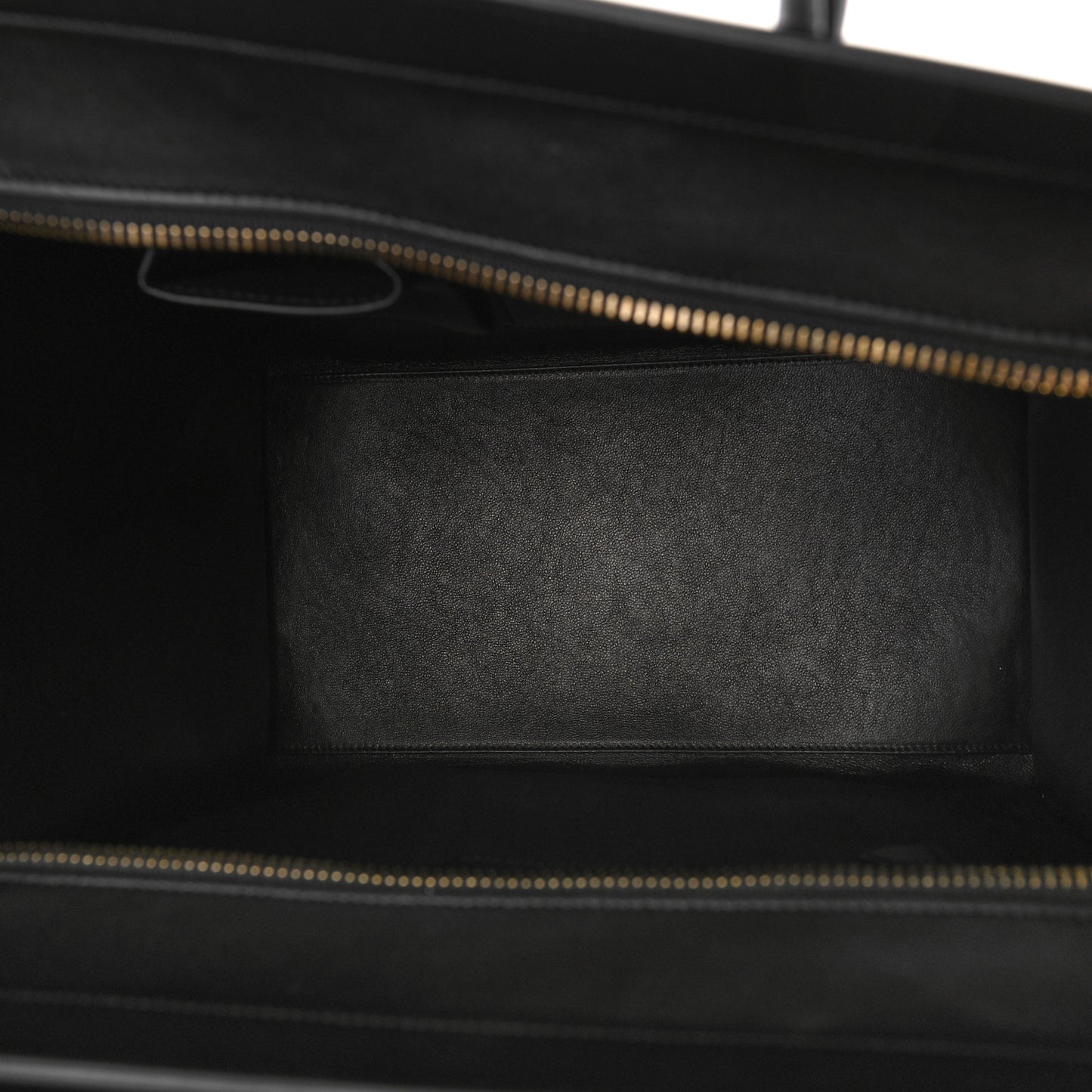 Twill Smooth Calfskin Mini Luggage Dune Black
