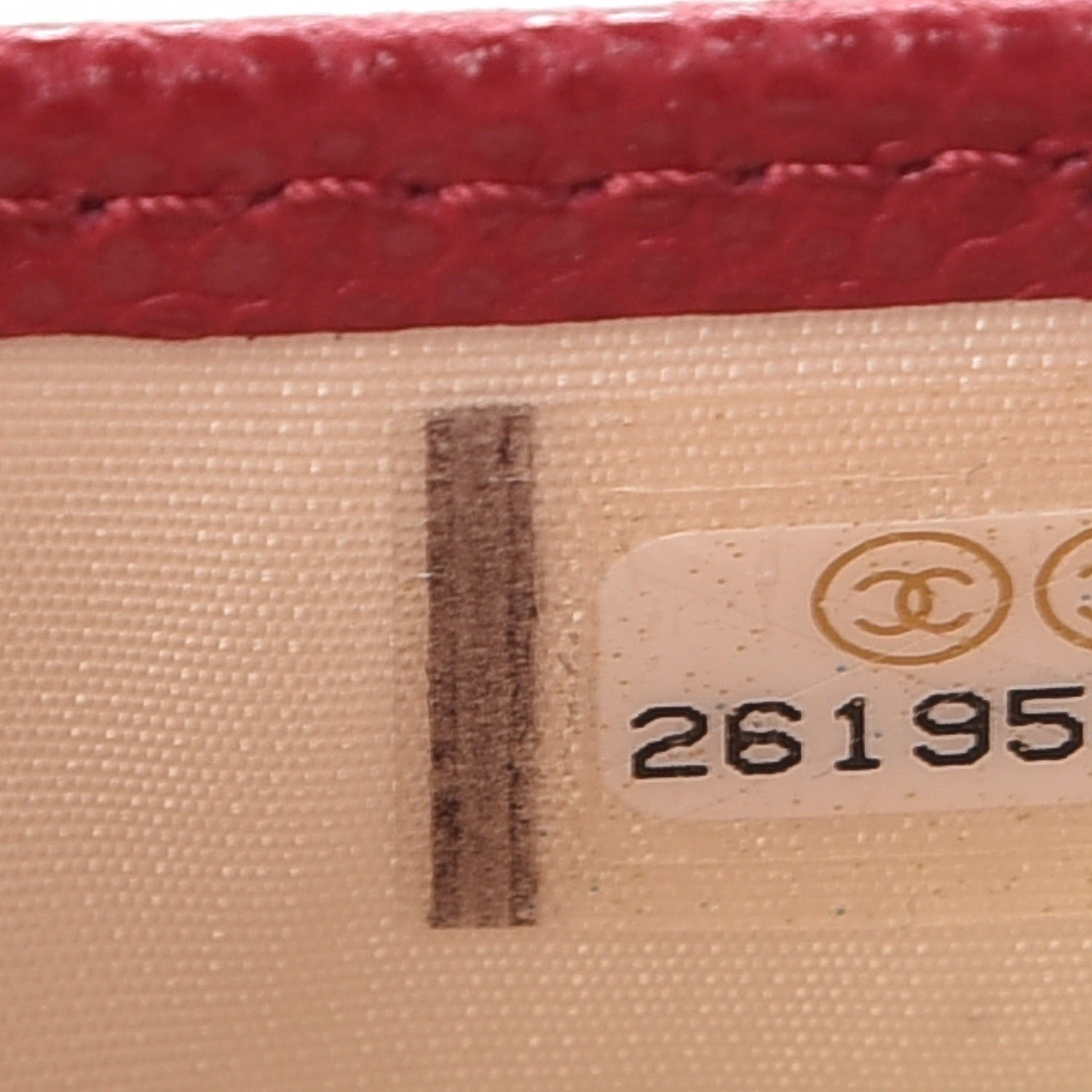 Chanel Caviar Quilted Card Holder Pink 8 of 9