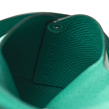 Hermes Epsom Bastia Coin Purse Vert Jade 5 of 8
