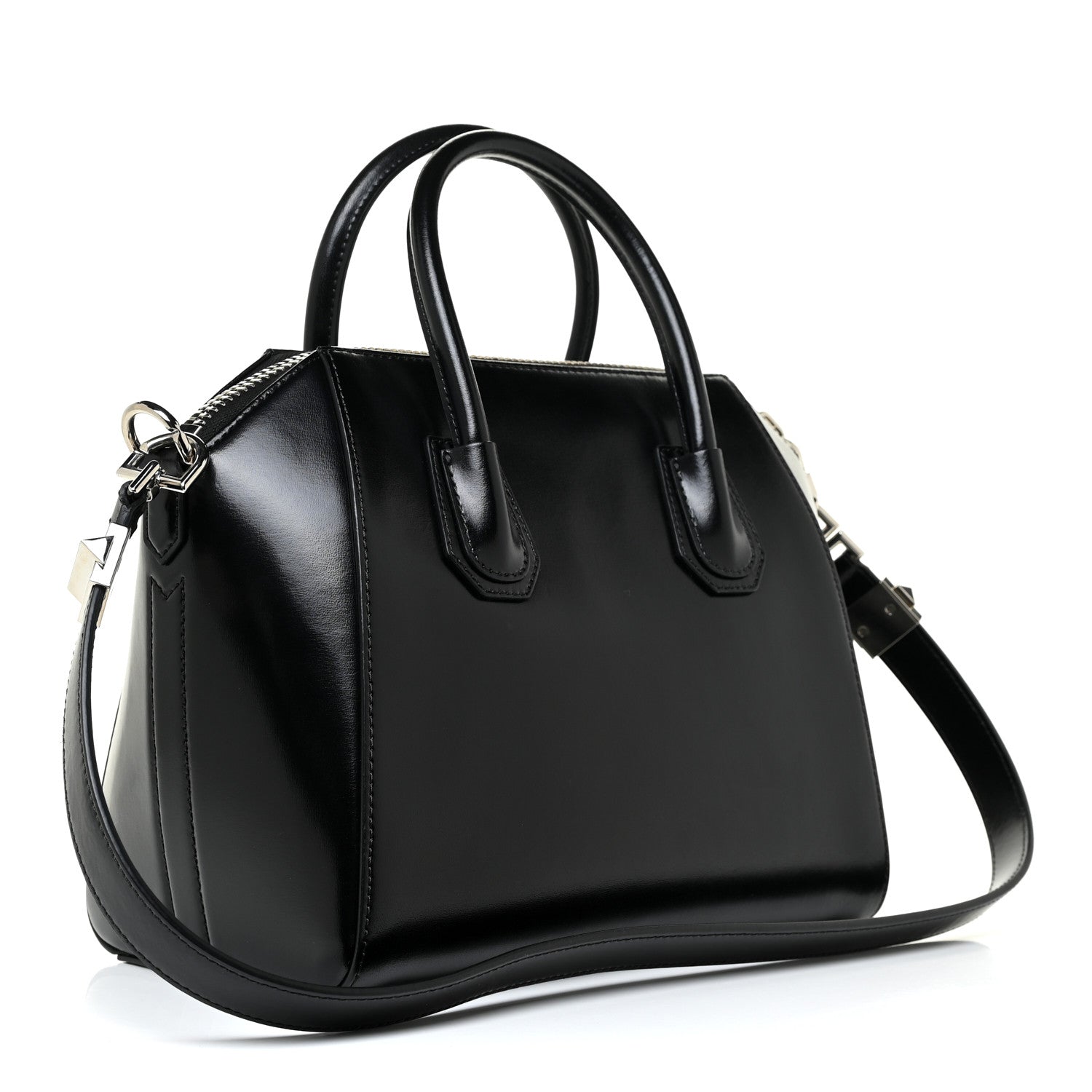 Givenchy Shiny Lord Calfskin Small Antigona Black 1 of 13