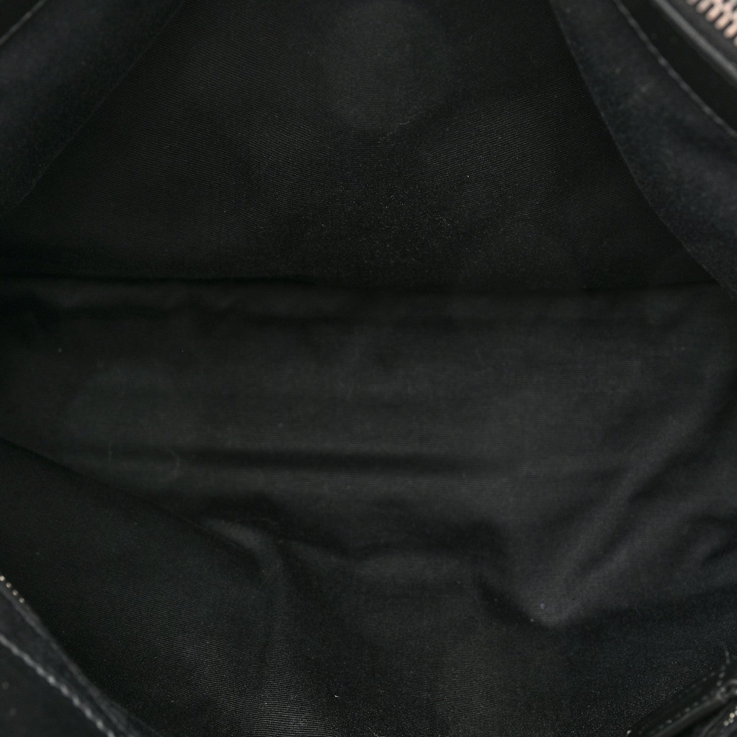 Saint Laurent Calfskin Y Quilted Monogram Large Loulou Chain Satchel Black 6 of 16