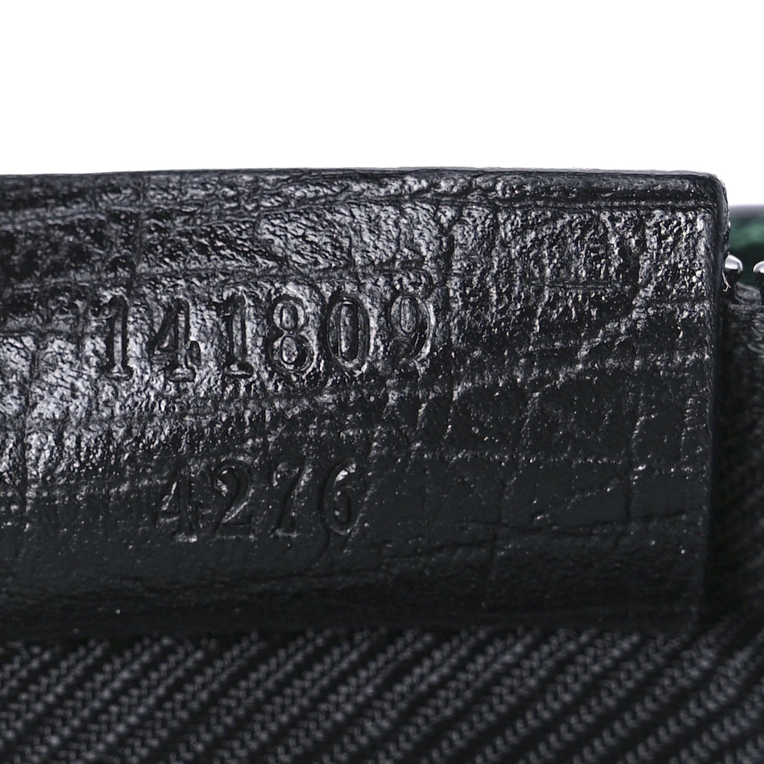 Gucci Monogram Web Boat Pochette Black 7 of 10
