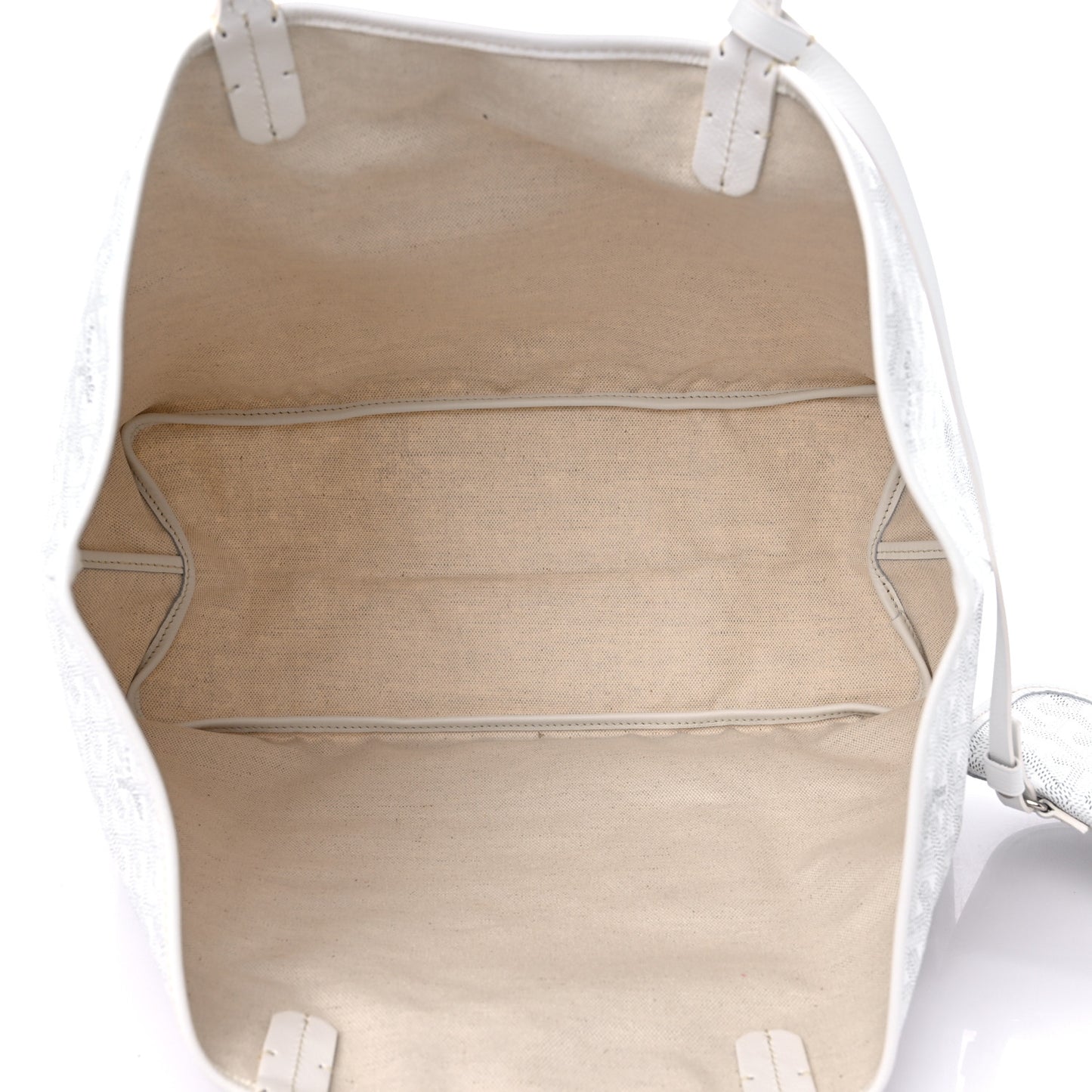 Goyardine Saint Louis PM White