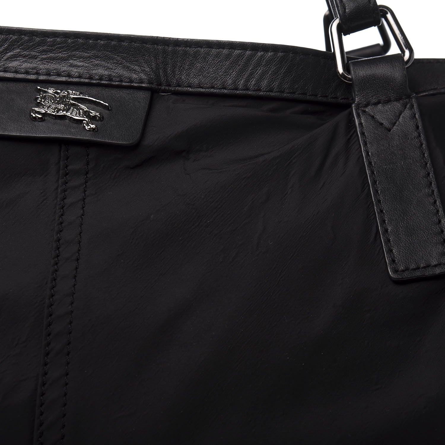 Burberry Nylon Buckleigh Packable Tote Black 14 of 15
