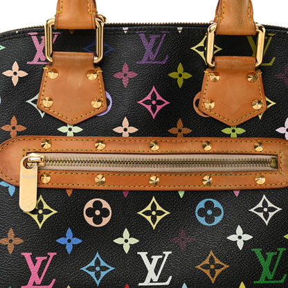Louis Vuitton Monogram Multicolor Alma Black 8 of 17