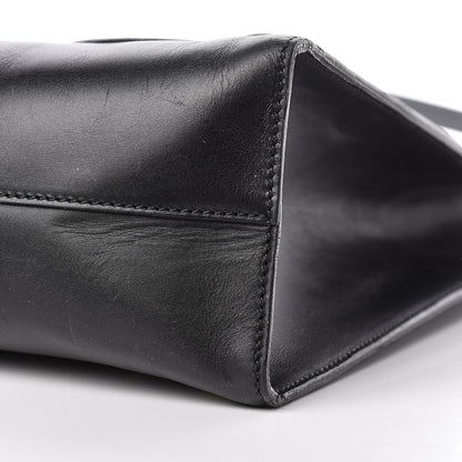 Gucci Calfskin GucciGhost Real Medium XL Tote Black Yellow 10 of 13
