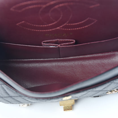Chanel Aged Calfskin Lucky Charms 2.55 Reissue 225 Flap Black 5 of 10