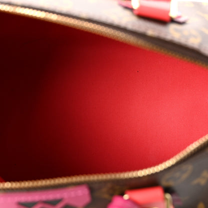Louis Vuitton Monogram Totem Speedy 30 Flamingo 5 of 9