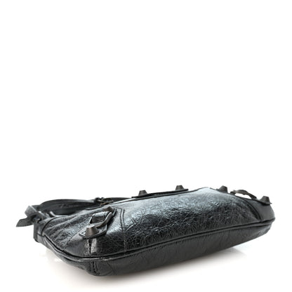 Balenciaga Agneau Arena Classic Hardware Le City Pouch On Strap Black 4 of 10