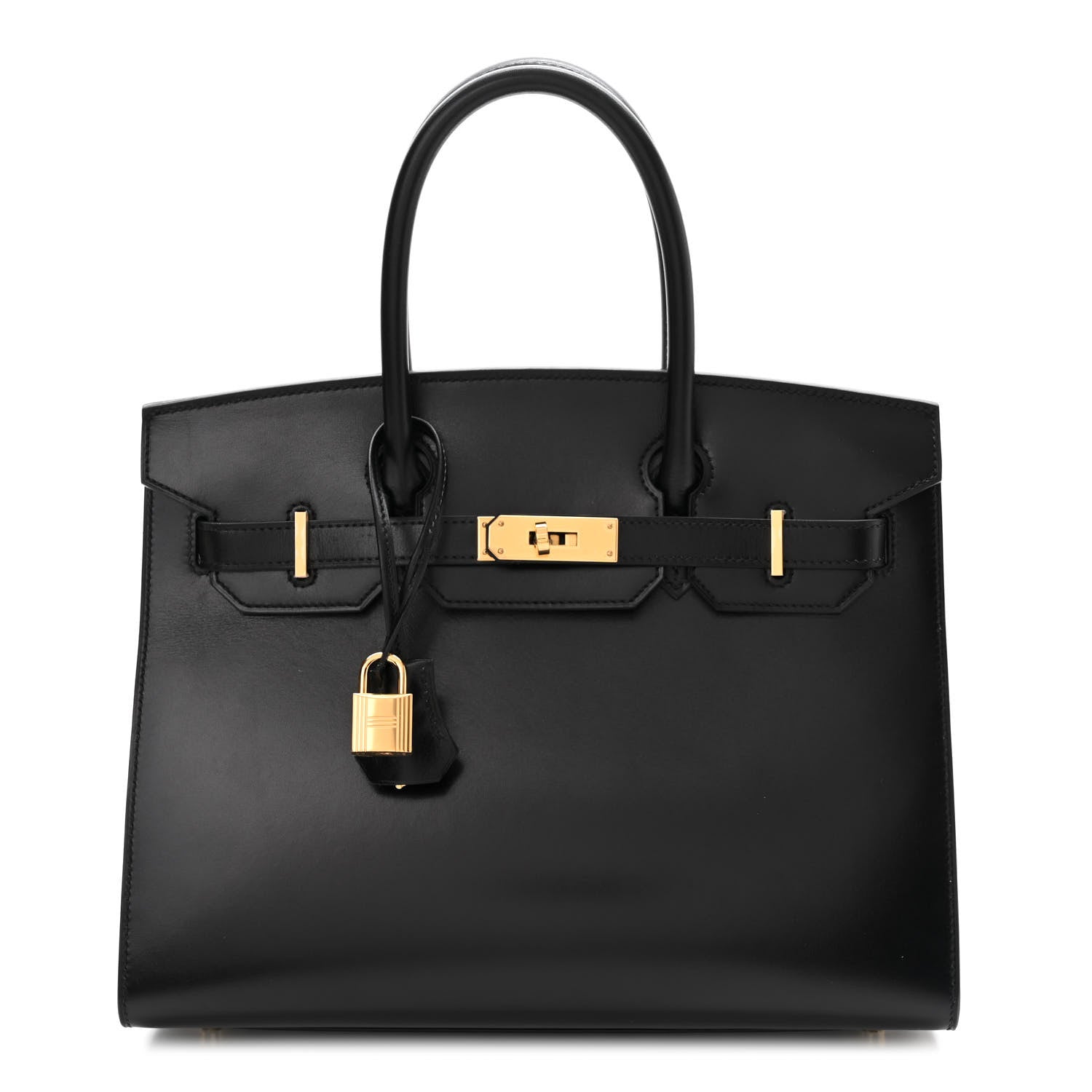 Hermes Box Birkin Sellier 30 Black 1 of 12