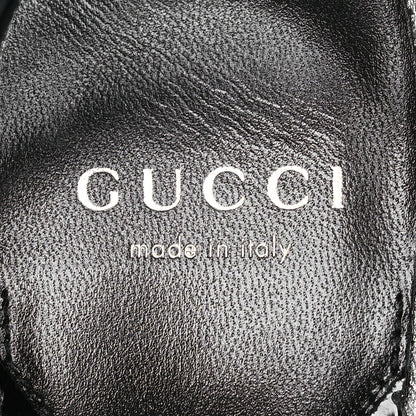 Gucci Nappa Silk High Heel Sandals 40 Argento 8 of 11