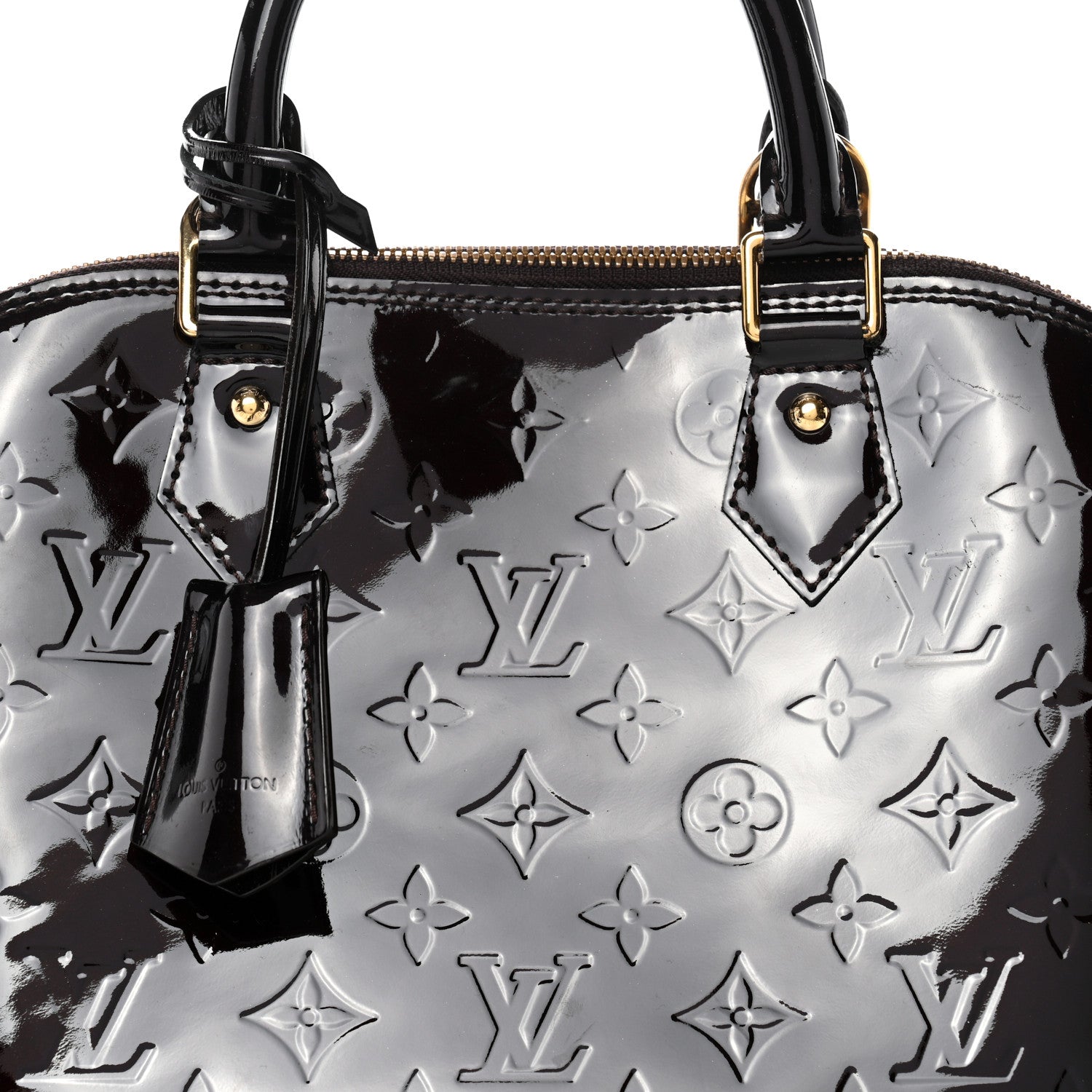 Louis Vuitton Vernis Alma PM Amarante 8 of 10