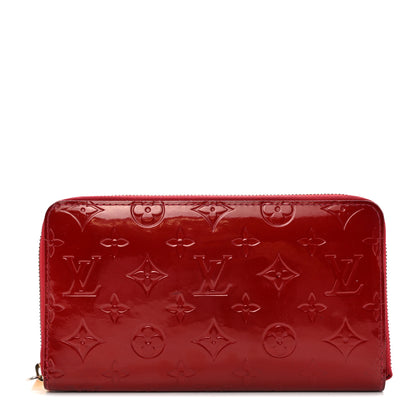 Louis Vuitton Vernis Zippy Organizer Wallet Pomme D'Amour 1 of 14