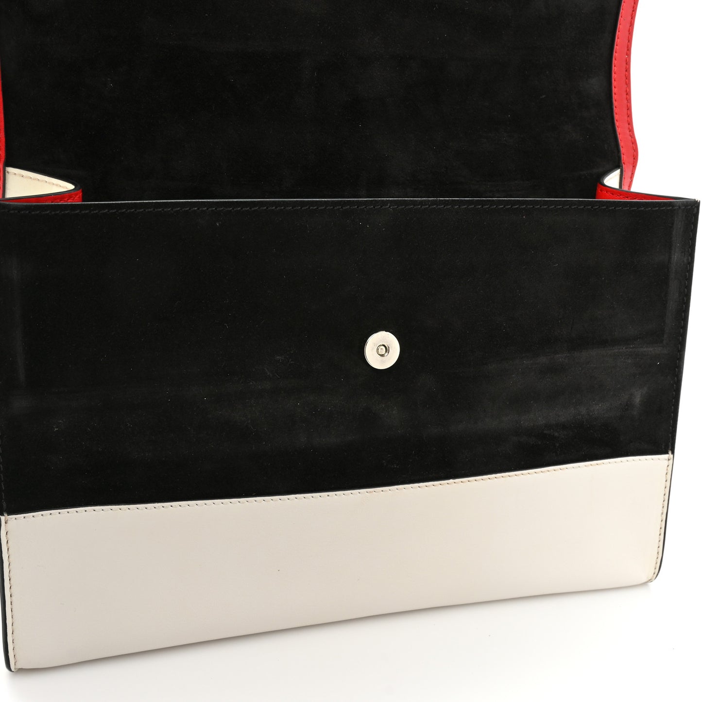 Calfskin Broken Glass Loubiblues Disikroul Satchel Latte Bronze