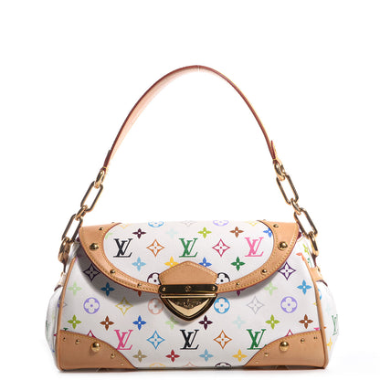 Louis Vuitton Monogram Multicolor Beverly MM White 1 of 7