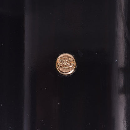 Chanel Resin Enamel CC Cabochon Cuff Black 5 of 5