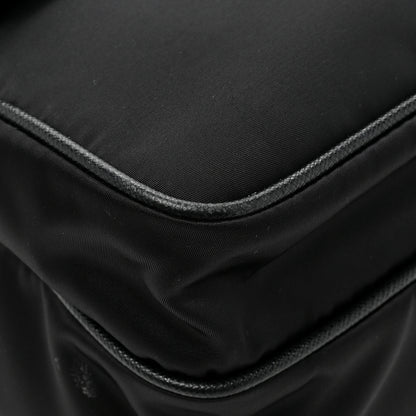 Prada Tessuto Nylon Saffiano Logo Messenger Bag Black 11 of 14