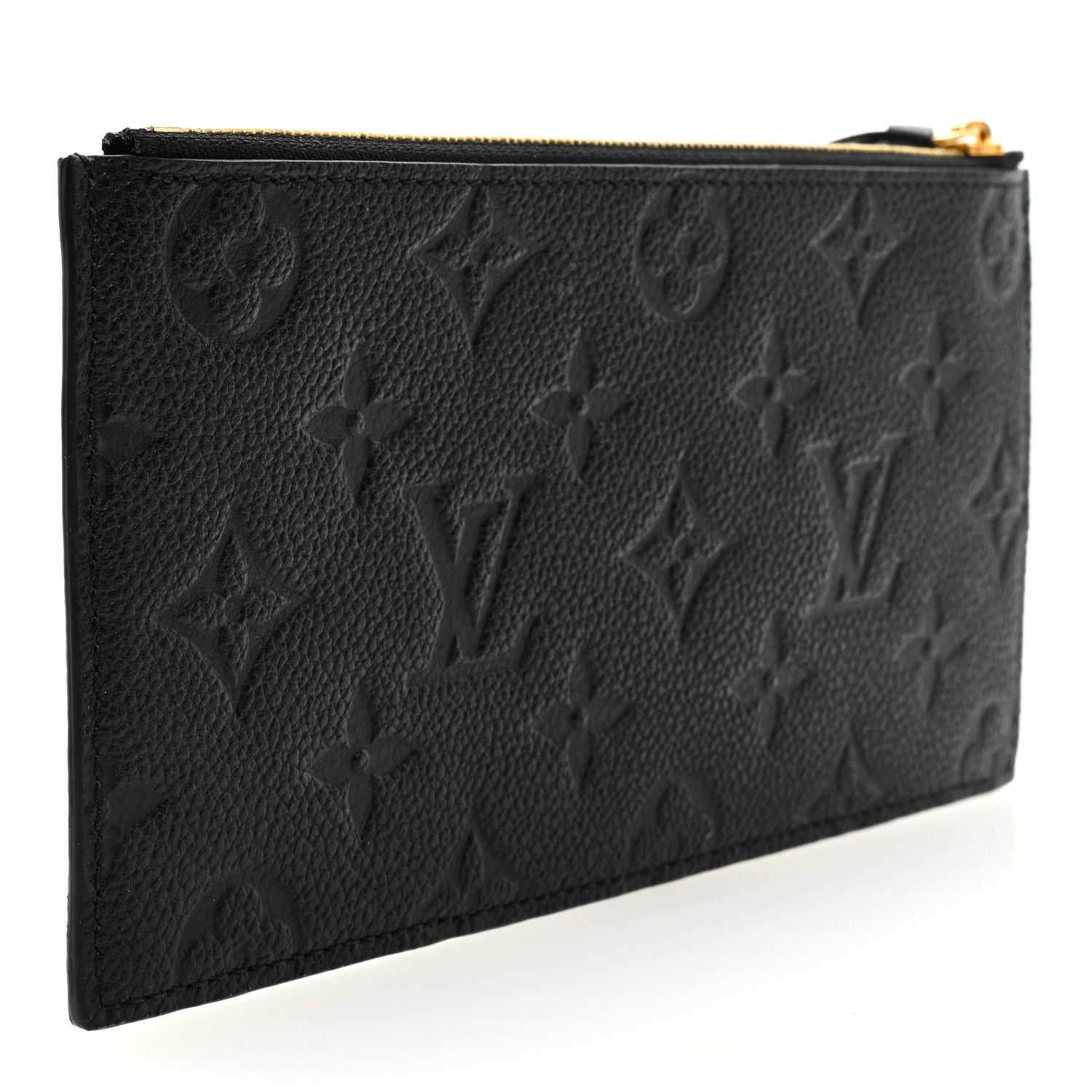 Louis Vuitton Empreinte Felicie Chain Wallet Zippered Insert Black 3 of 6