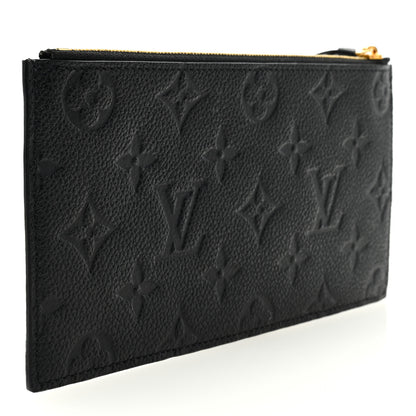 Louis Vuitton Empreinte Felicie Chain Wallet Zippered Insert Black 3 of 6