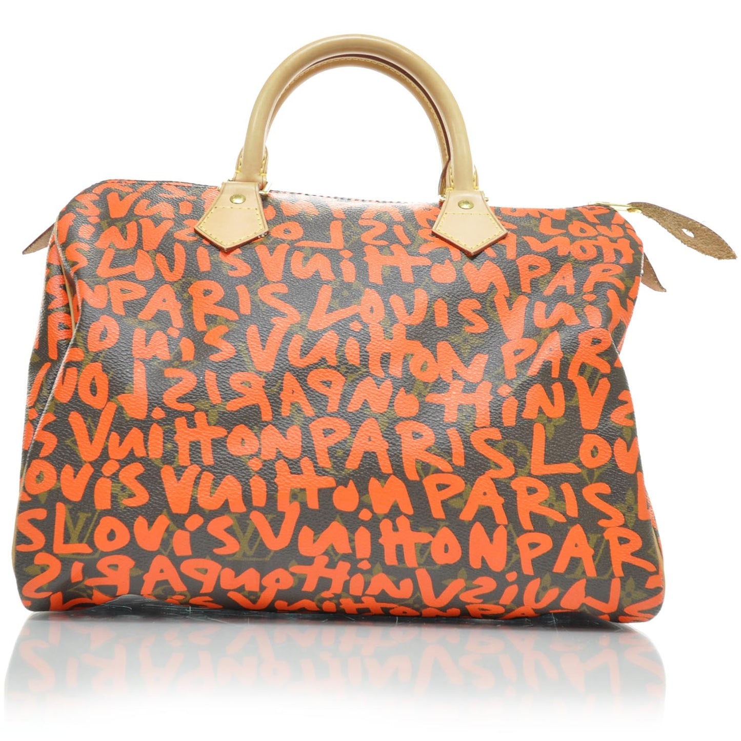 Monogram Graffiti Speedy 30 Orange