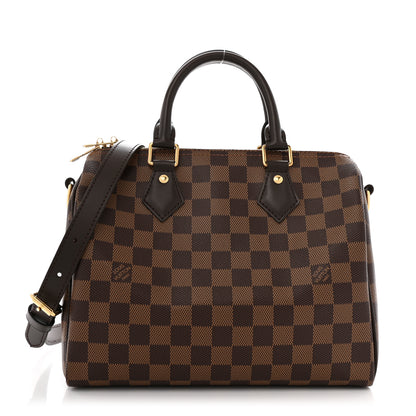 Louis Vuitton Damier Ebene Speedy Bandouliere 25 1 of 12