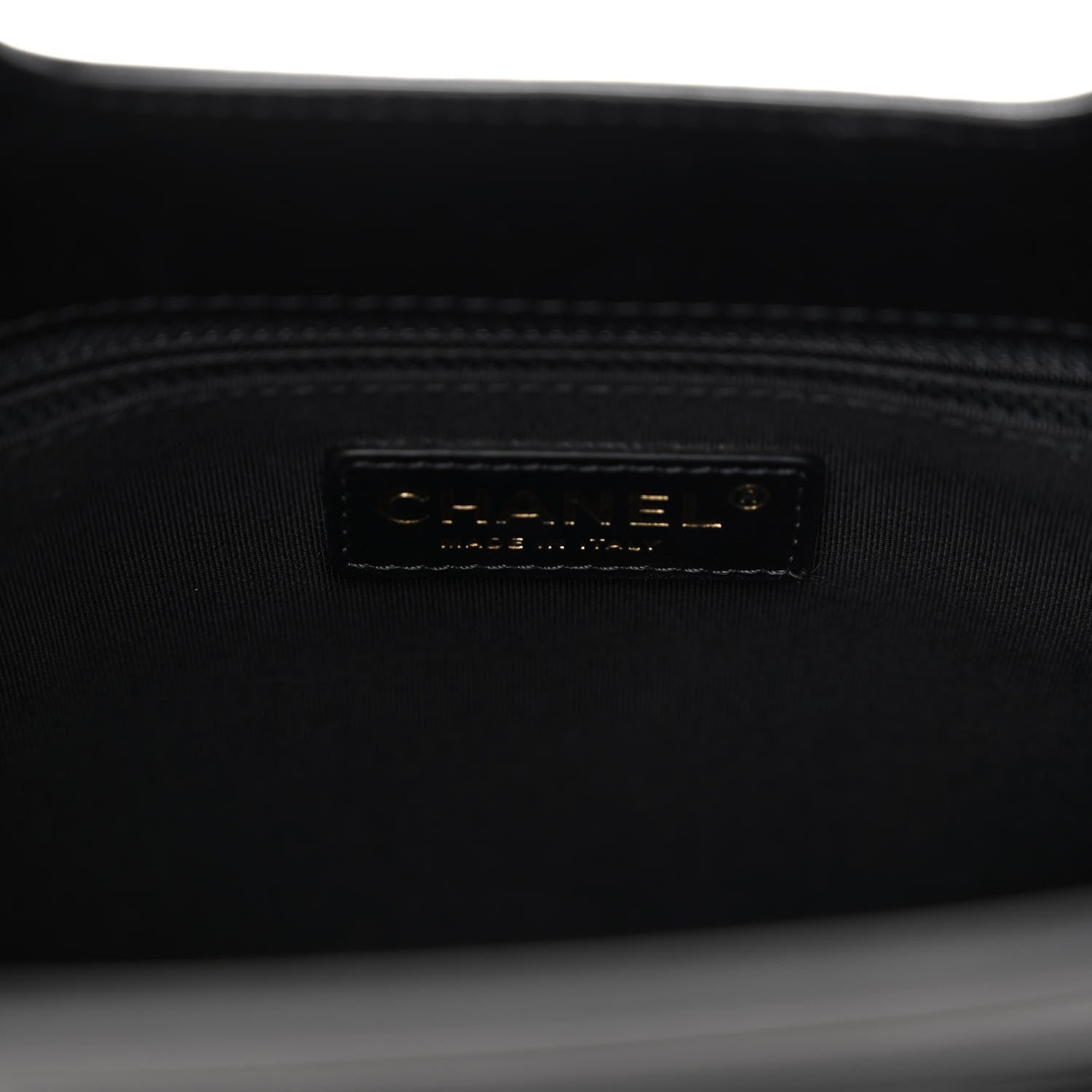 Chanel Aged Calfskin Small Charms Shopping Bag Black 6 of 10