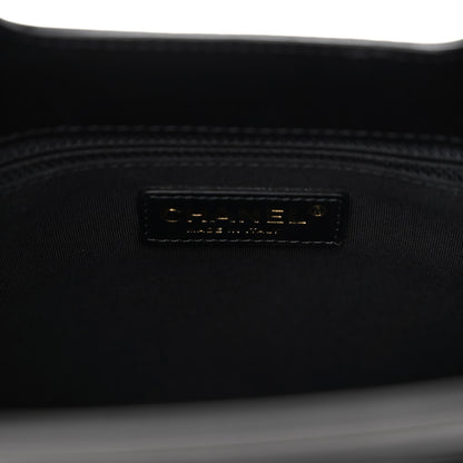 Chanel Aged Calfskin Small Charms Shopping Bag Black 6 of 10