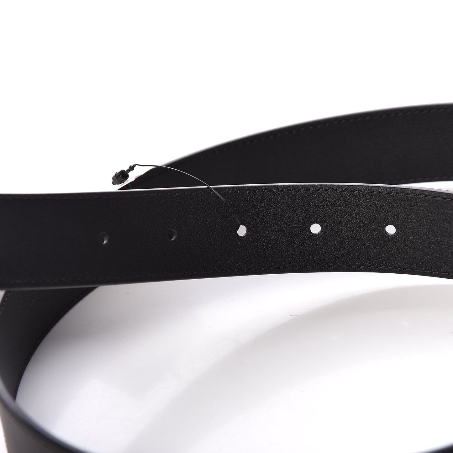 Calfskin Double G 30mm Belt 80 32 Black